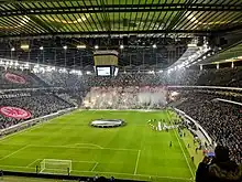 Interior del estadio.