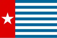Bandera de Papúa Occidental