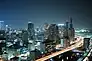 Night view of the CBD