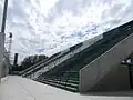 Popular norte, del estadio Ing. Hilario Sánchez.