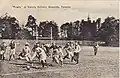 Partido de rugby en 1909.