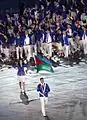 Ceremonia de apertura de los primeros Juegos Europeos