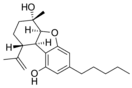 Chemical structure of cannabielsoin.