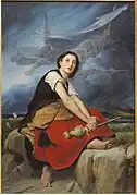 Juana de Arco escuchando la voz de Bénouville