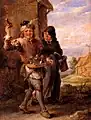 El médico rural (De Country Doctor). David Teniers el joven, siglo XVII.