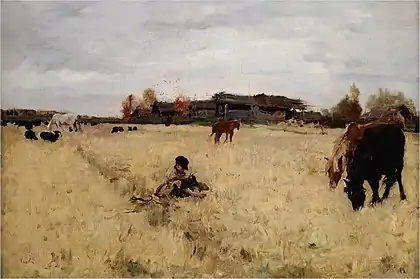 Валентин А. Серов - Октябрь. Домотканово.jpg