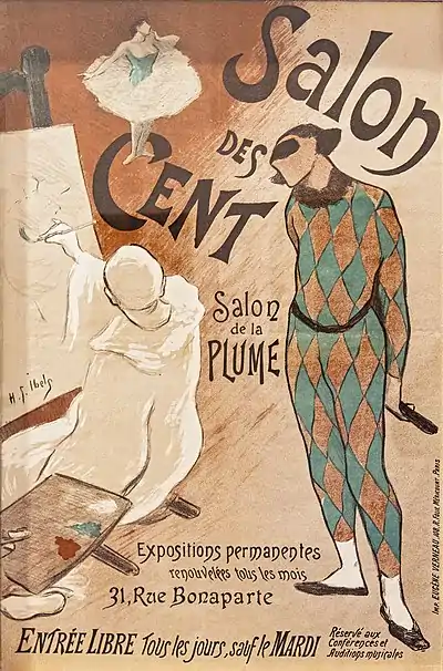 (Albi) Salon des Cents 1894 - Henri-Gabriel Ibels lithographie.jpg