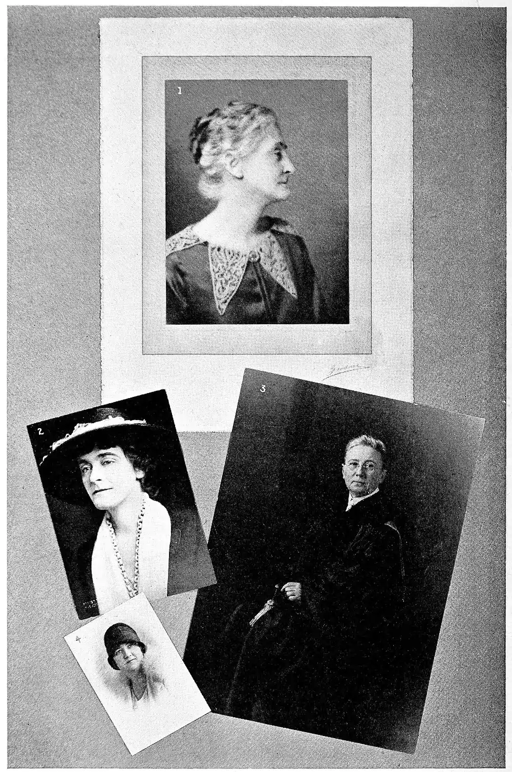 A Few of the Eminent Women of California and Nevada, Fannie Brown Patrick, Anne Jennings Kluegel, Clelia G. Mosher, Mrs. B.F. Chappelle.jpg