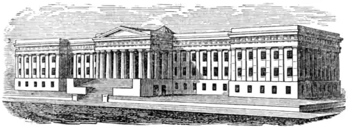 American Pocket Library of Useful Knowledge - Patent Office, Washington City.png