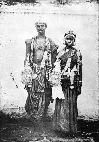 Balija bride and groom 1900s.jpg