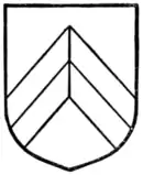 Fig. 138.—Chevron quarterly.