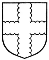 Fig. 157.—Cross invecked.