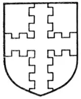 Fig. 158.—Cross embattled.