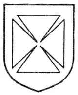 Fig. 171.—Cross patée (or formée).