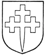 Fig. 180.—Cross crosslet fitched.