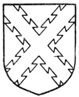 Fig. 192.—Saltire dovetailed.
