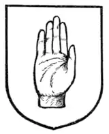 Fig. 257.—A dexter hand.