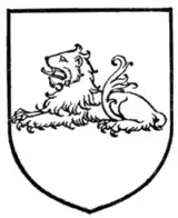 Fig. 311.—Lion couchant.