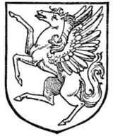 Fig. 365.—Pegasus rampant.