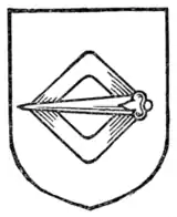 Fig. 523.—Lozenge-shaped buckle.