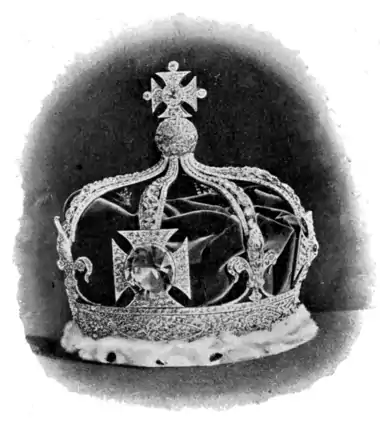 Fig.643.—Queen Alexandra's Coronation Crown.