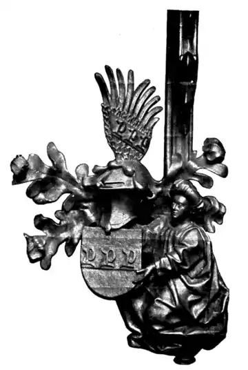 Fig. 667.—Arms of Vöhlin of Augsberg.