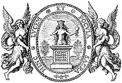Device of the Cambridge University Press from Comus and other poems, by John Milton, published 1906