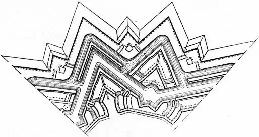 EB1911 - Fortifications - Fig. 32.—Coehoorn’s First System.jpg