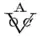 alt-text=Emblem of the Amsterdam chamber of the Vereenigde Oost-Indische Compagnie (Dutch East India Company): the letter A above a monogram composing VOC.