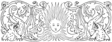 Edmund Dulac's fairy book - title ornament 02.png