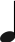 Figure rythmique noire hampe haut.svg