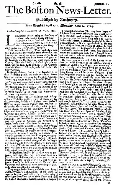 History of American Journalism - The First Issue of The Boston News-Letter.jpg