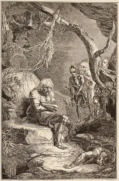 Fig. 70.— The Cave of Despair. By Branston. From Savage’s “Hints on Decorative Printing.”