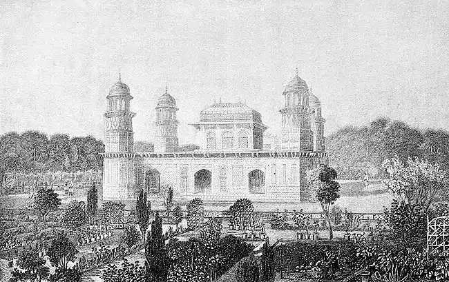 Land of the Veda - Tomb of Asuf Khan, Agra.jpg