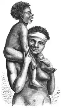 Last of the Tasmanians Woodcut 1 - Mother and Child.jpg