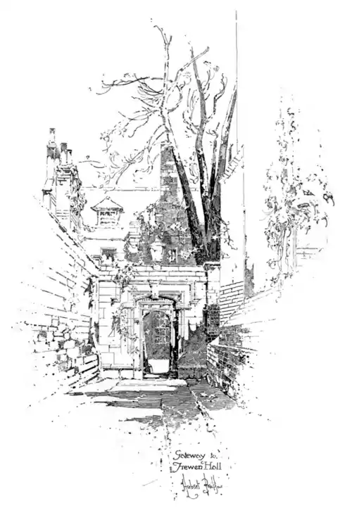 Gateway to Frewen Hall.