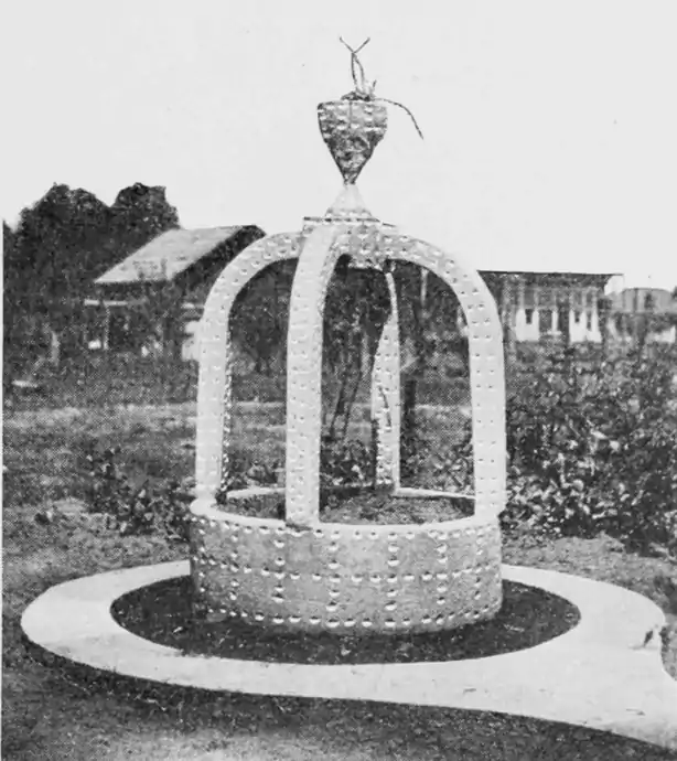 image of decoration in concrete