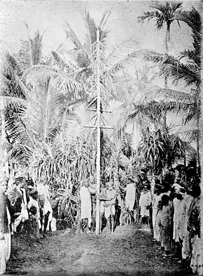 Pukare Post at Kambla Buffalo races.jpg