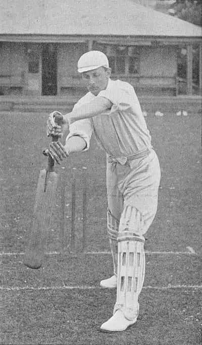 Ranji 1897 page 351 N. F. Druce off-driving.jpg