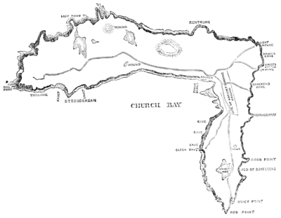 Rathlin Island Map 1861