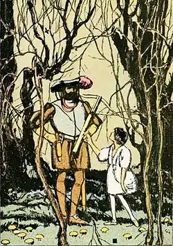 .mw-parser-output .wst-center{text-align:center}.mw-parser-output .wst-center.wst-center-nomargin>p{margin-bottom:0}
"There's the bird again. He seems to know the way better than you do."