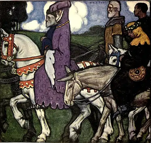 The Canterbury tales of Geoffrey Chaucer - Frontispiece.jpg