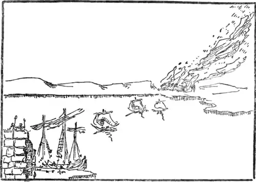 The Story of Mankind - The Persians Burn Athens.png