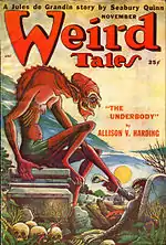 Weird Tales cover image for November 1949