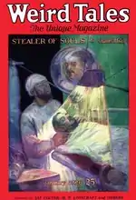 Weird Tales Cover for January 1926