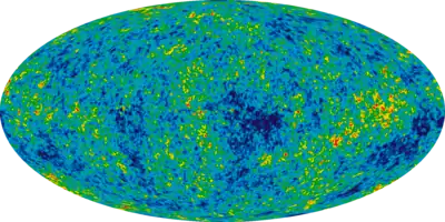 Full-sky image derived from nine years' WMAP data