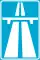 Motorway sign in Estonia