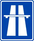 Toll road begins.