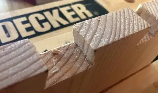 corner chips missing