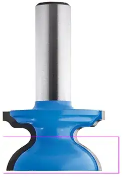 Tambour bit portion